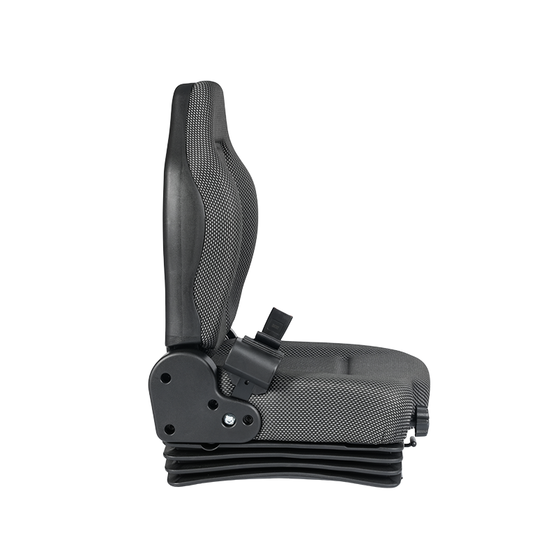 BF6-3 EN13490 Fotel samochodowy z wysokim wysięgnikiem z certyfikatem IT1, ze zwijanym pasem bezpieczeństwa, amortyzacją i przełącznikiem OPS do wózków widłowych z akumulatorem litowym Kompatybilny z Hyster, Jungheinrich