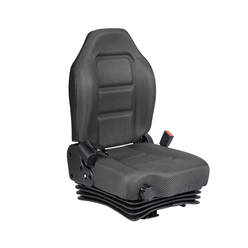 BF6-3 EN13490 Fotel samochodowy z wysokim wysięgnikiem z certyfikatem IT1, ze zwijanym pasem bezpieczeństwa, amortyzacją i przełącznikiem OPS do wózków widłowych z akumulatorem litowym Kompatybilny z Hyster, Jungheinrich