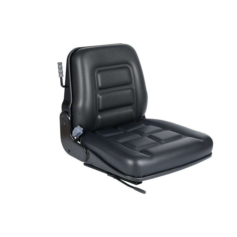 BF1-3 Standardowe siedzisko rolnicze z zawieszeniem z czarnego PCV do pras z opcją mikroprzełącznika