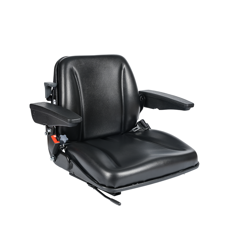 BF8-4 Trwałe, składane mechanicznie siedzenie rolnicze do wózków rolniczych z regulacją ciężaru 