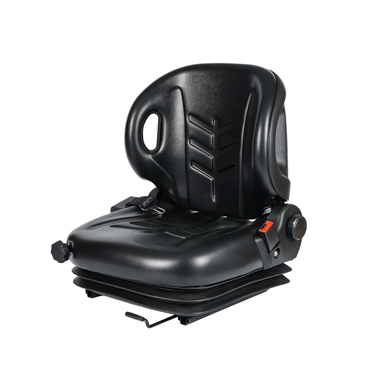 Fotel z zawieszeniem mechanicznym BF2-3 do wózków platformowych ze skokiem 40 mm i uniwersalnym mocowaniem