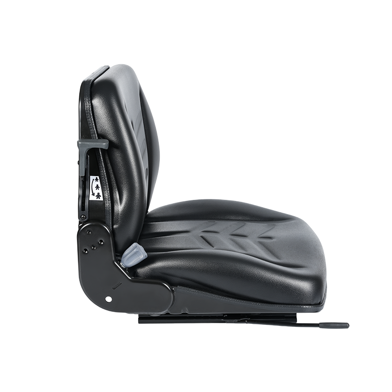 BF8-4 Niezawodny fotel z półamortyzacją do lotniskowych ciągników holowniczych z zawieszeniem mechanicznym i oparciem 15°