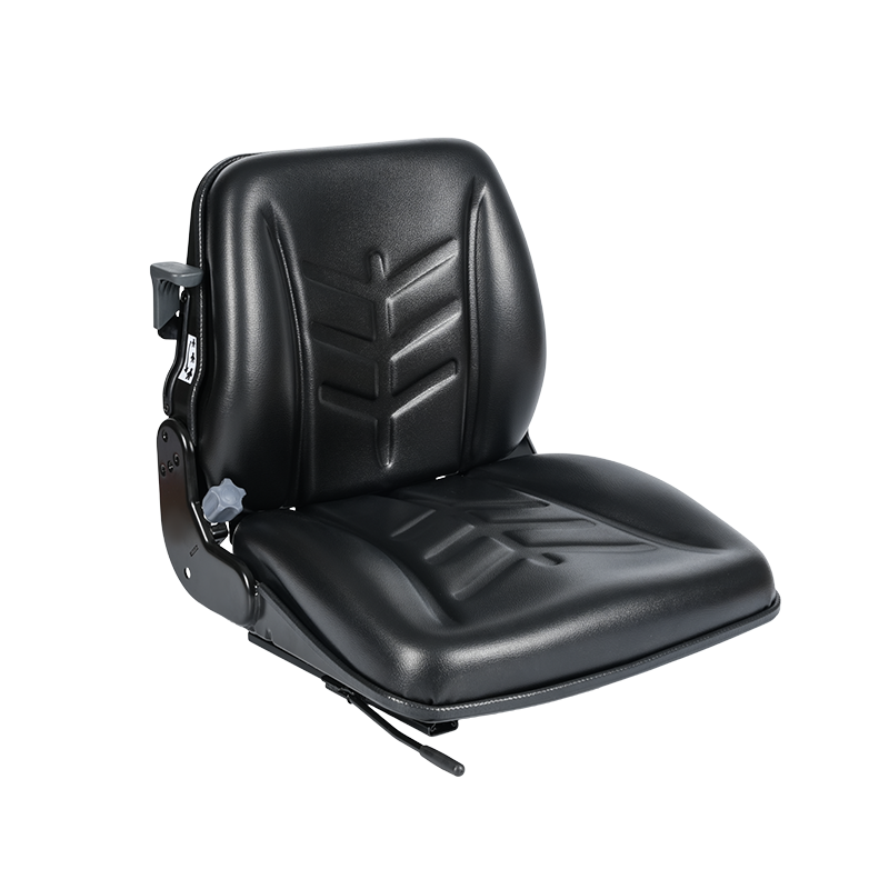 BF8-4 Niezawodny fotel z półamortyzacją do lotniskowych ciągników holowniczych z zawieszeniem mechanicznym i oparciem 15°